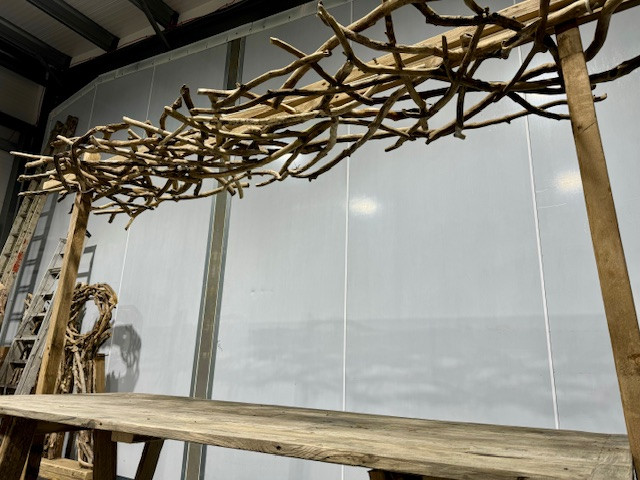Driftwood Pergola