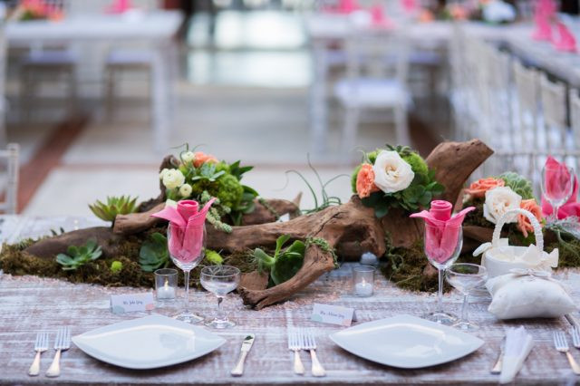 driftwood table centre piece